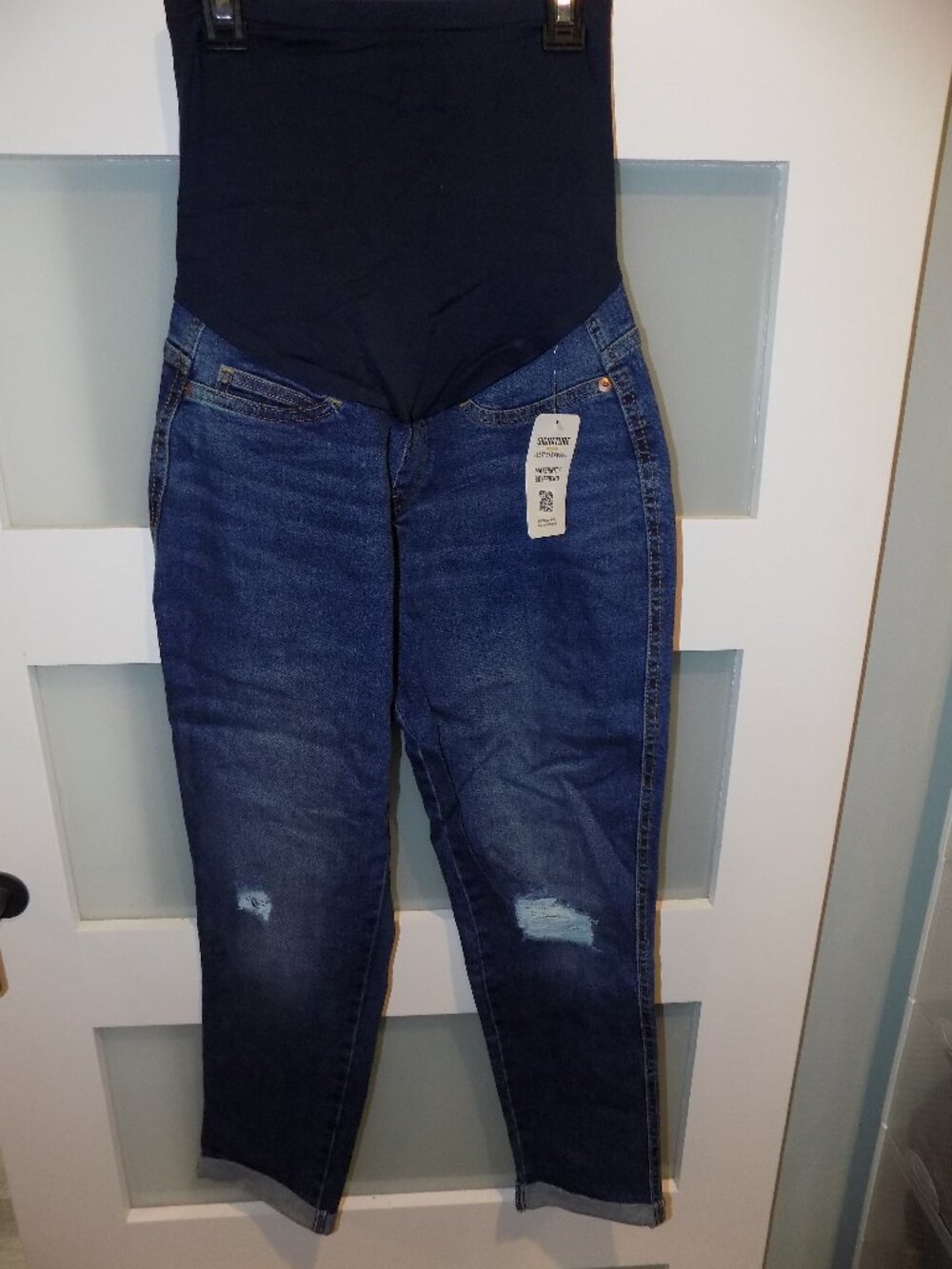 Signature by Levi Strauss & Co. Gold Label Maternity Boyfriend Jeans Size XS NEW